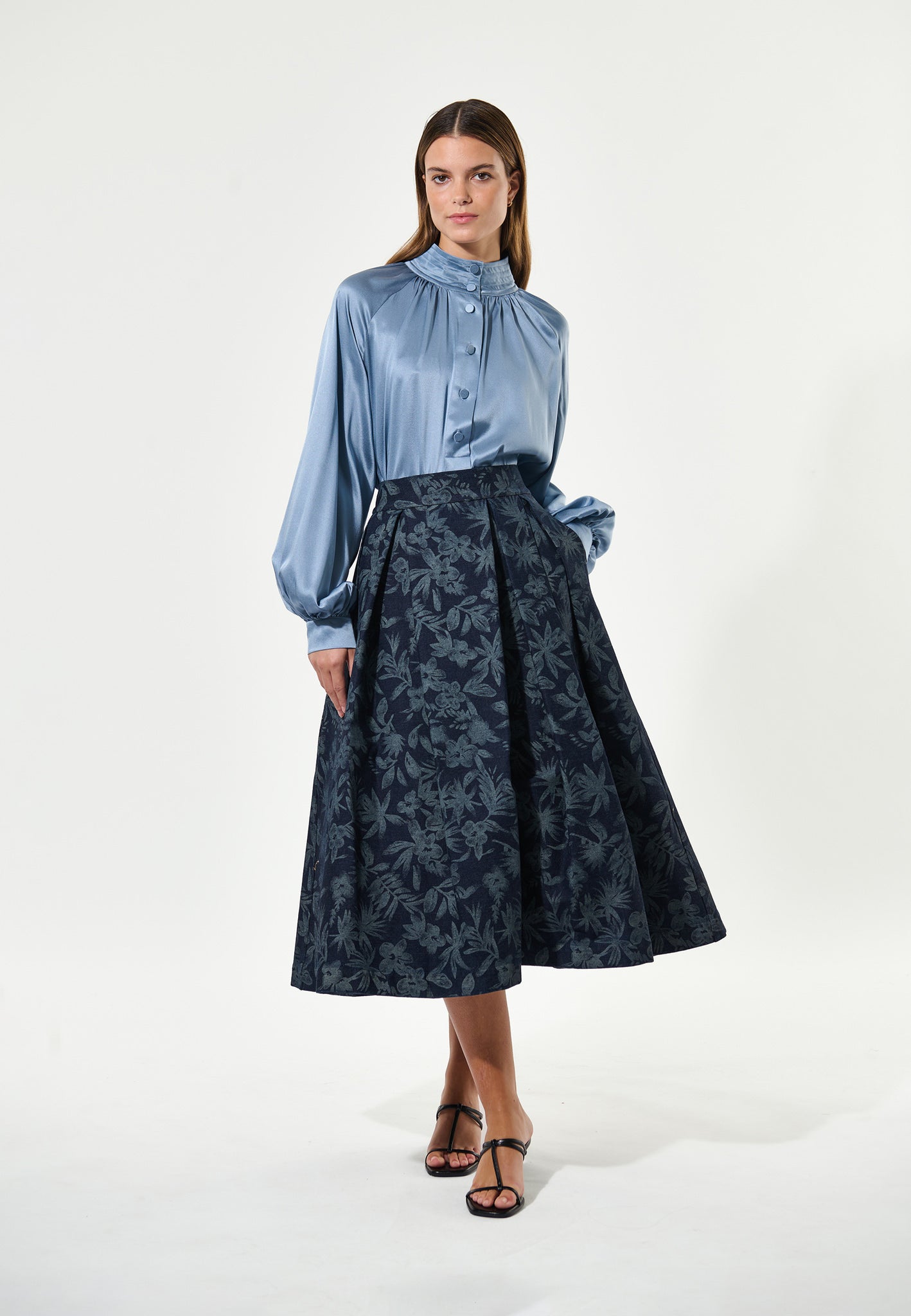 ABEYDEA - DEA KUDIBAL - FLORAL DENIM