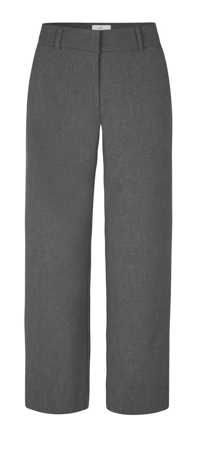 Dena Ankle Pants 285 - Fiveunits - Dark grey mellange - Bukser - PAG STUDIO