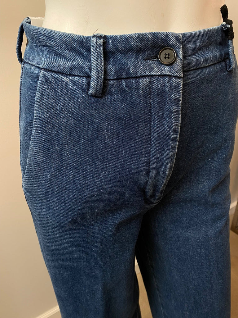 Ellen Wide Pants - Tomorrow - Dark Iowa - Jeans - PAG STUDIO