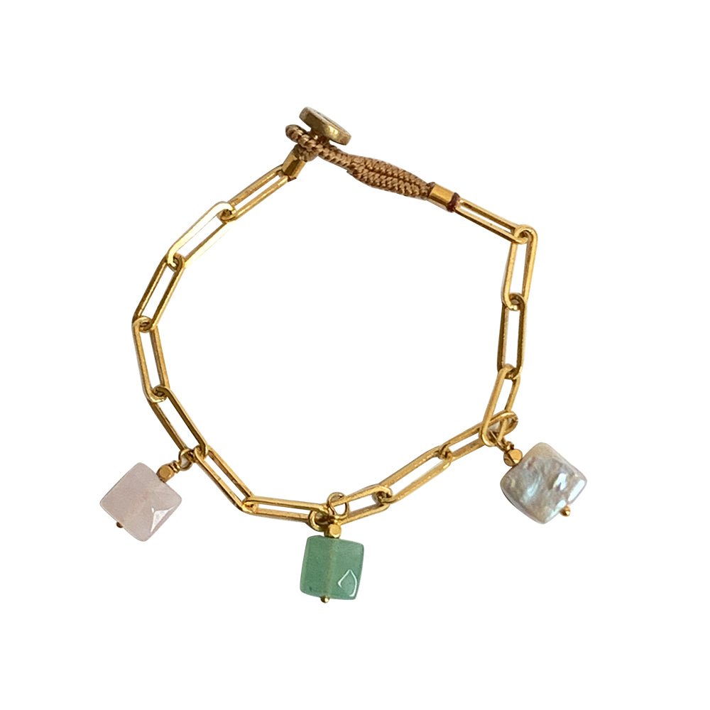 Link charms - IBU Jewels - Gold - armbånd - PAG STUDIO