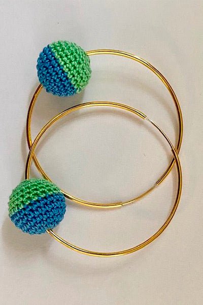 We love Jewellery - Hoop - Blå / grøn - Halskæder - PAG STUDIO