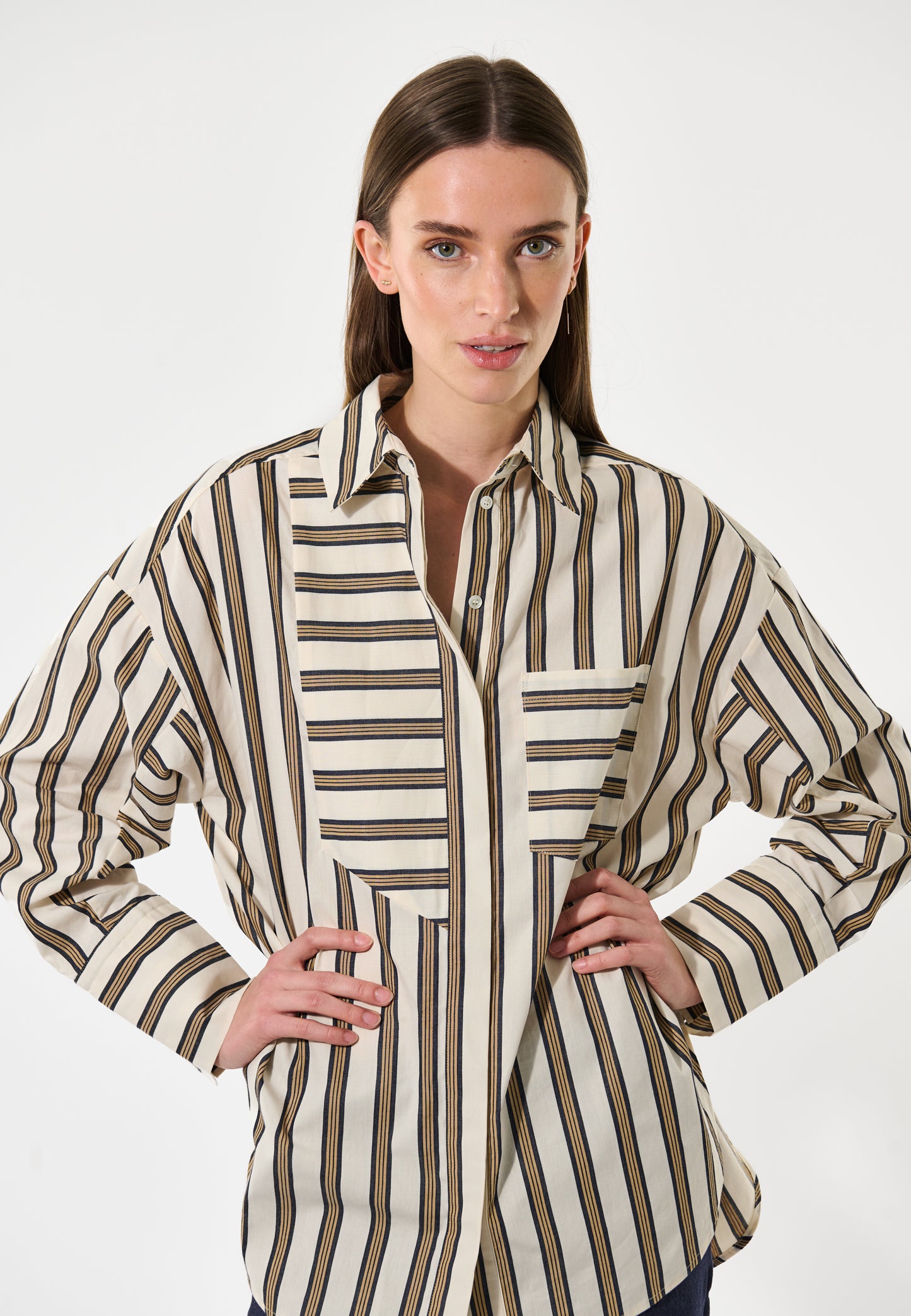 HALIMODEA - DEA KUDIBAL - CREAM STRIPE