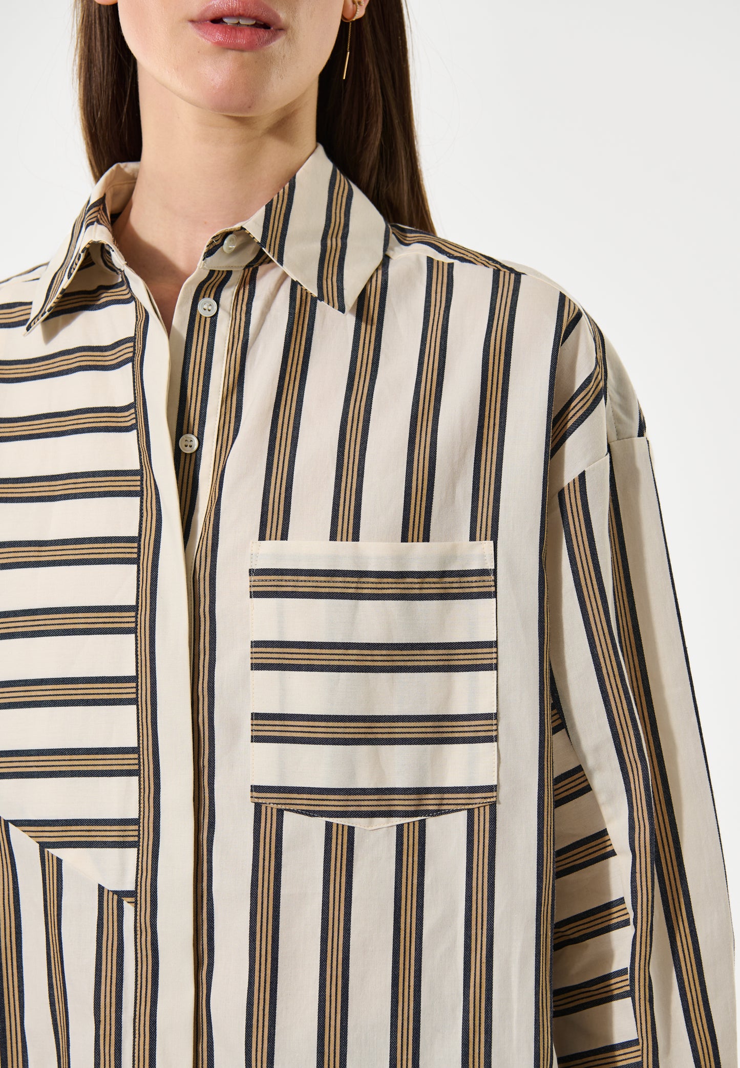 HALIMODEA - DEA KUDIBAL - CREAM STRIPE