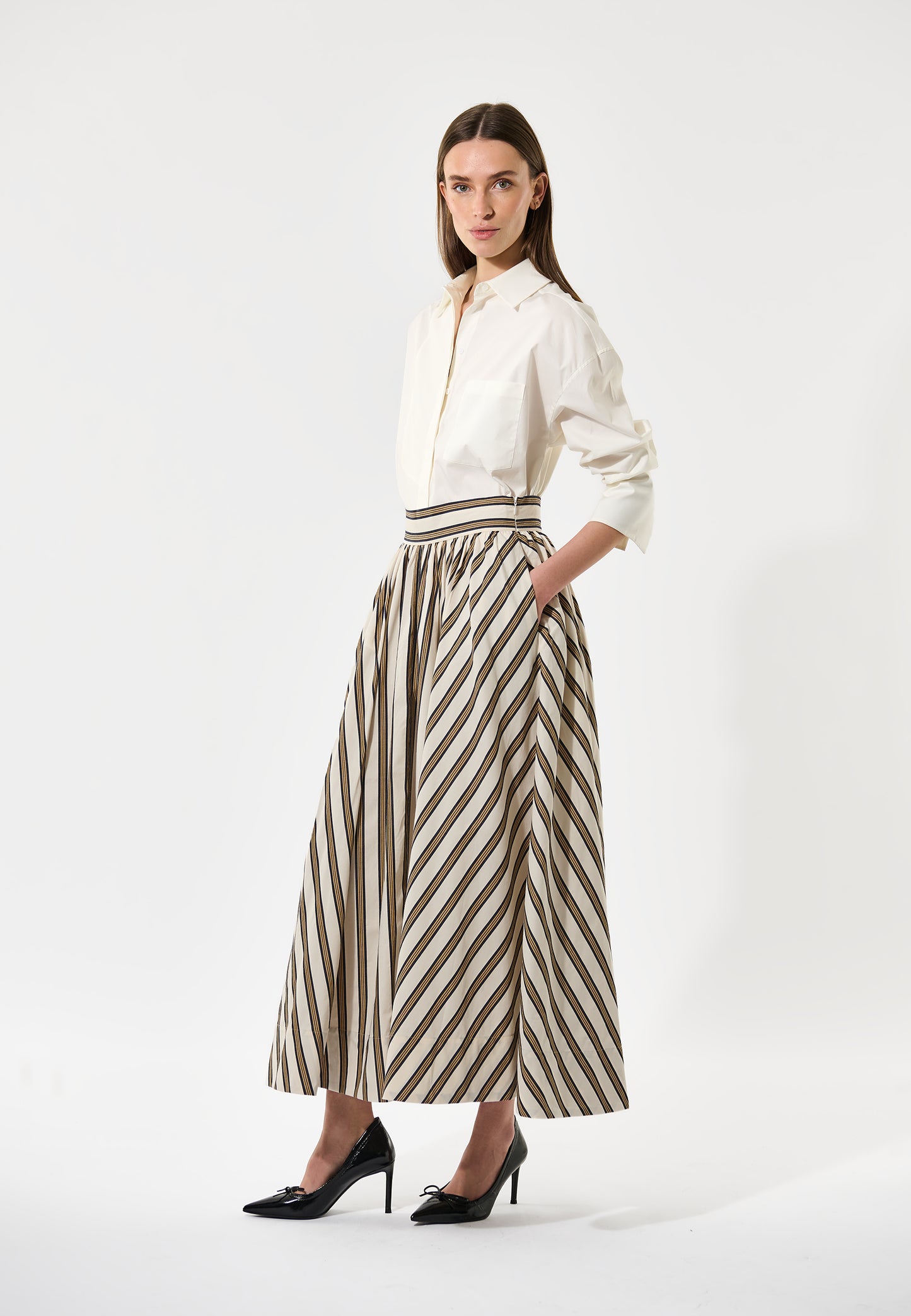 EDDADEA - DEA KUDIBAL - CREAM STRIPE