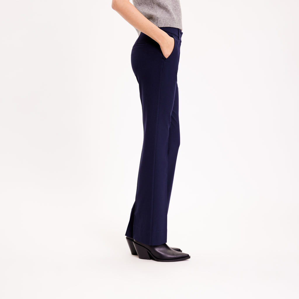 CLARA LONG PANTS  285 - FIVEUNITS - NAVY