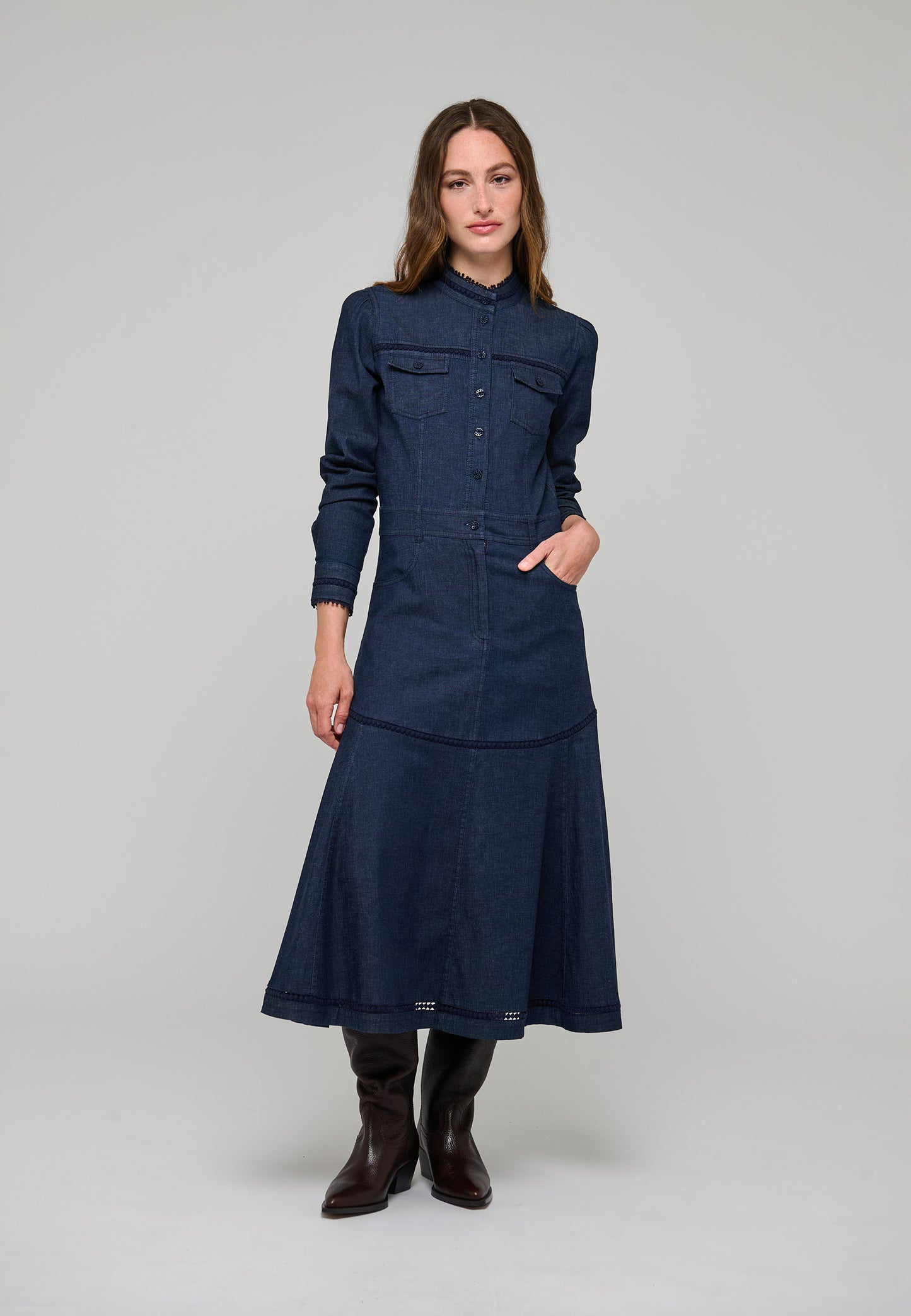 AUGUSTADEA - DEAKUDIBAL - CHAMBRAY BLUE