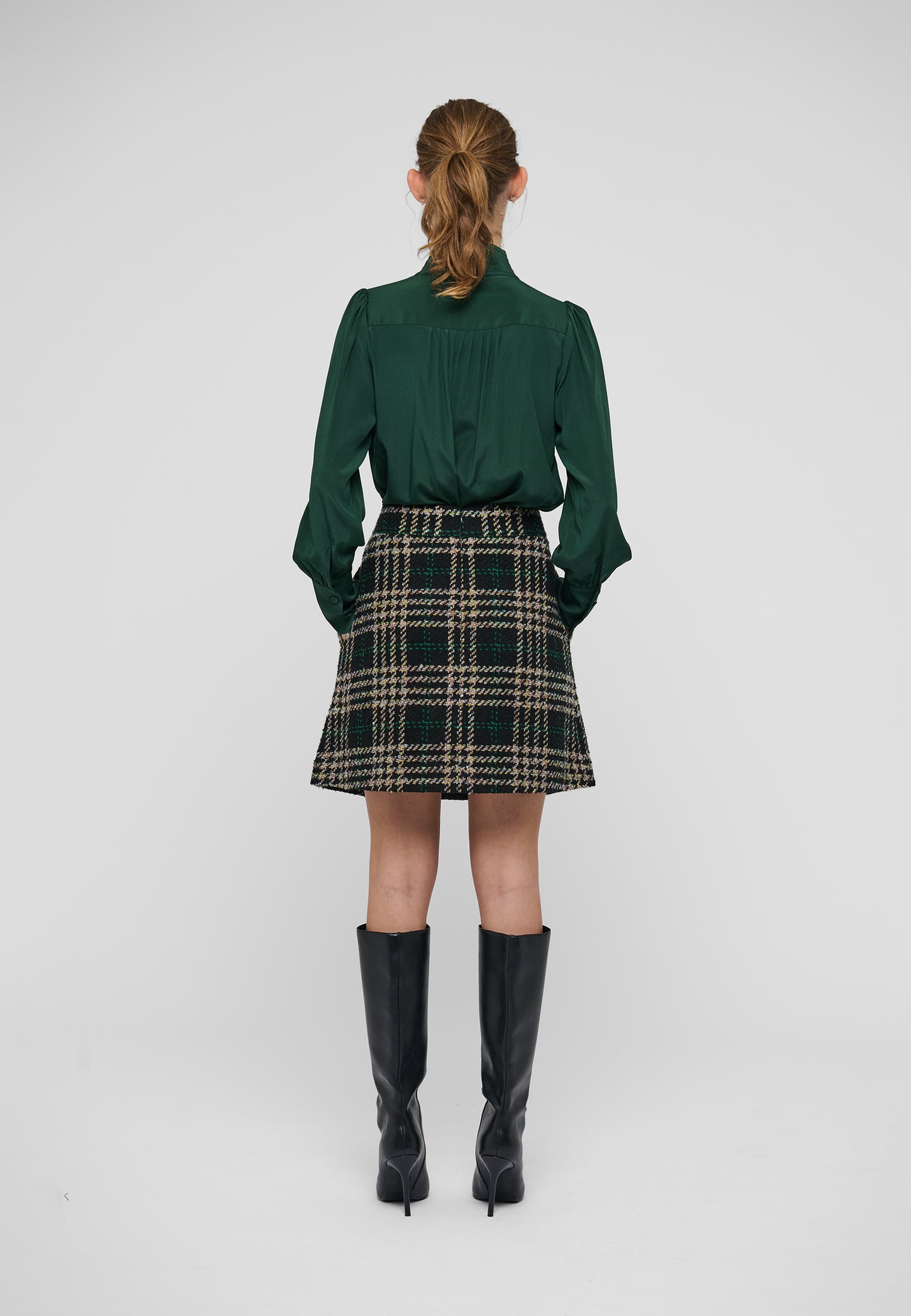PATRIZIADEA  - DEAKUDIBAL - DOBBY CHECK BOUCLE