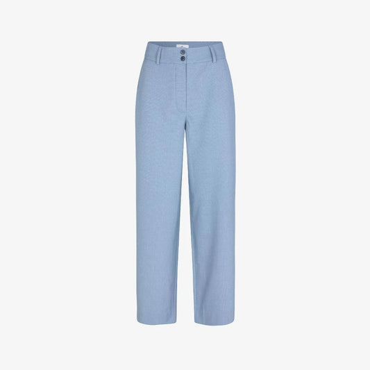 Sophia ankle pants - Fiveunits - Light blue melange