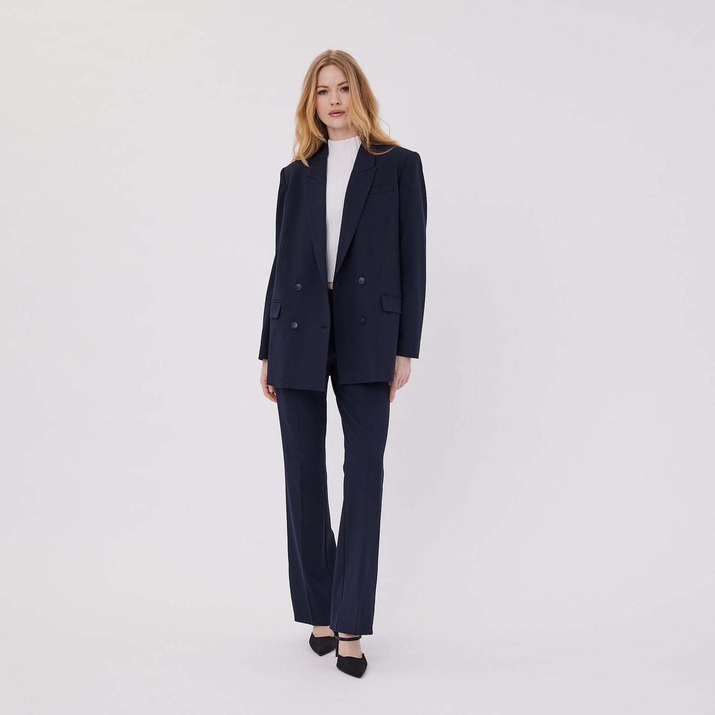 FRIDA - FIVEUNITS - NAVY - Blazer - PAG STUDIO