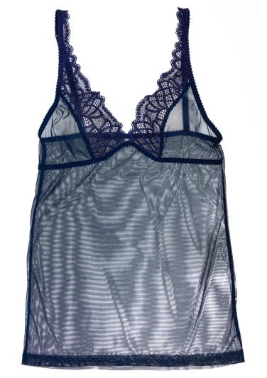 Miss Loulou camisole - Viola Sky - Dark blue - Toppe - PAG STUDIO