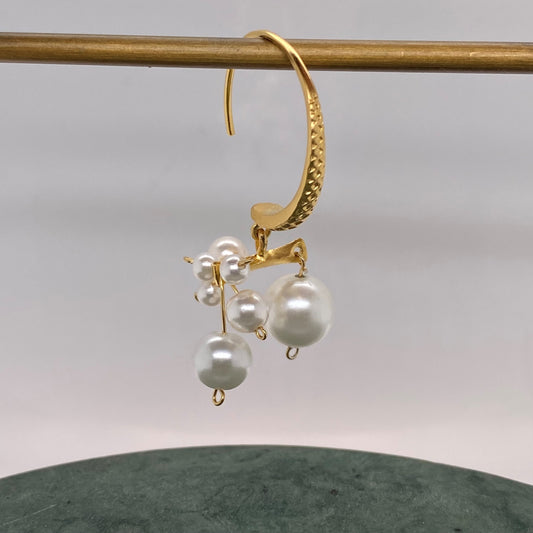 PEARL BUBBLES - KIVILAI - PEARL/GOLD