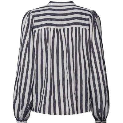 Elif shirt - Lolly's Laundry - Dark Blue - Skjorte - PAG STUDIO