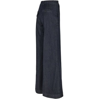 Ellen Wide Pants - Tomorrow - Denim blue Raw Bardolino - Jeans - PAG STUDIO