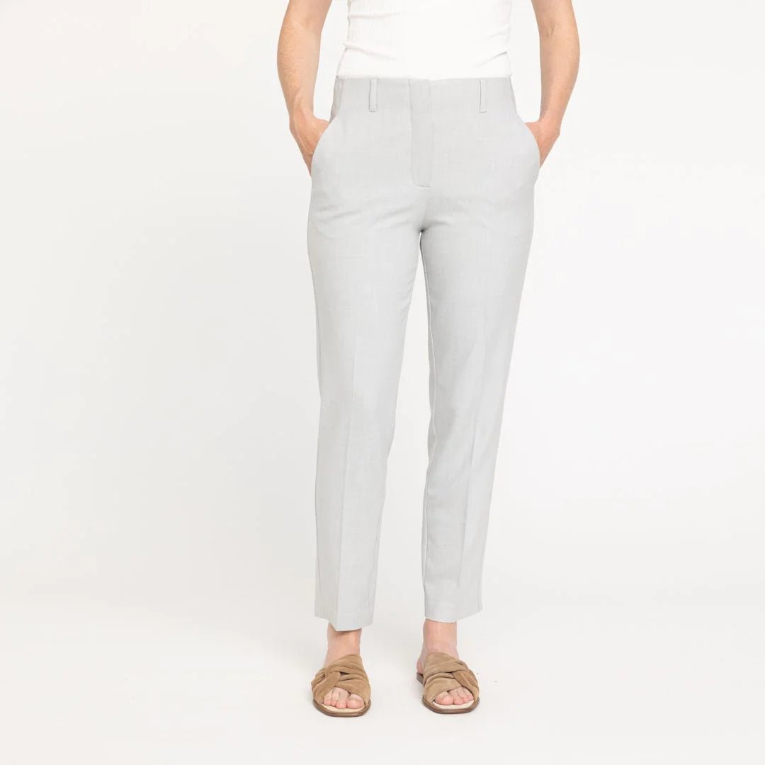 Julia pants 064 - Five Units - Oyster Melange - bukser - PAG STUDIO