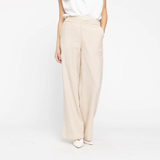 Linea pants - Fiveunits - Naturel - Bukser - PAG STUDIO