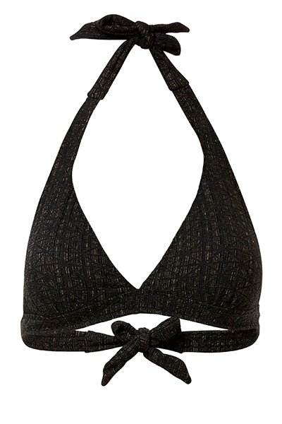 Miss Monaco Bikini Top - Viola Sky - Sort - Bikini - PAG STUDIO