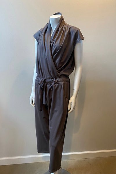 Rie Short Jumpsuit - Johanne Rubinstein - Khaki - Buksedragter - PAG STUDIO