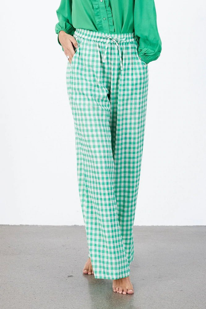 Rita pants - Lolly's Laundry - Green - Bukser - PAG STUDIO