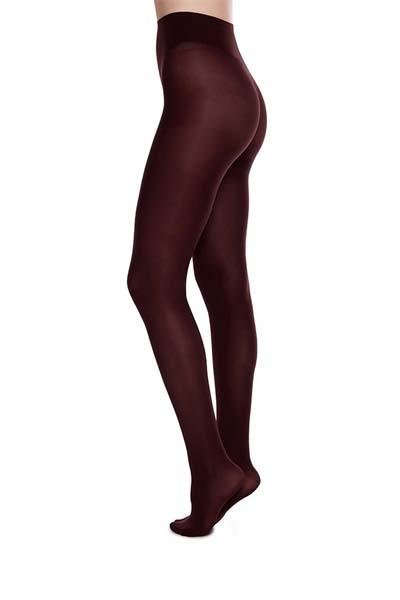 Swedish Stockings - Olivia Premium Tights - Bordeaux - strømpebukser - porteagauche