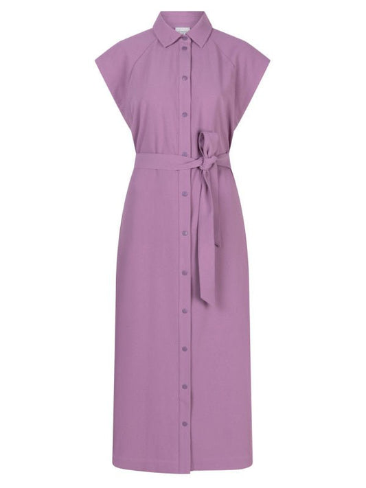 Zadie shirt dress - Dante 6 - Faded Purple - Kjole - PAG STUDIO